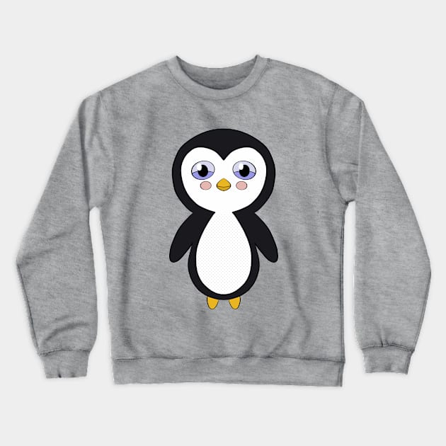 A Cute Penguin Crewneck Sweatshirt by DiegoCarvalho